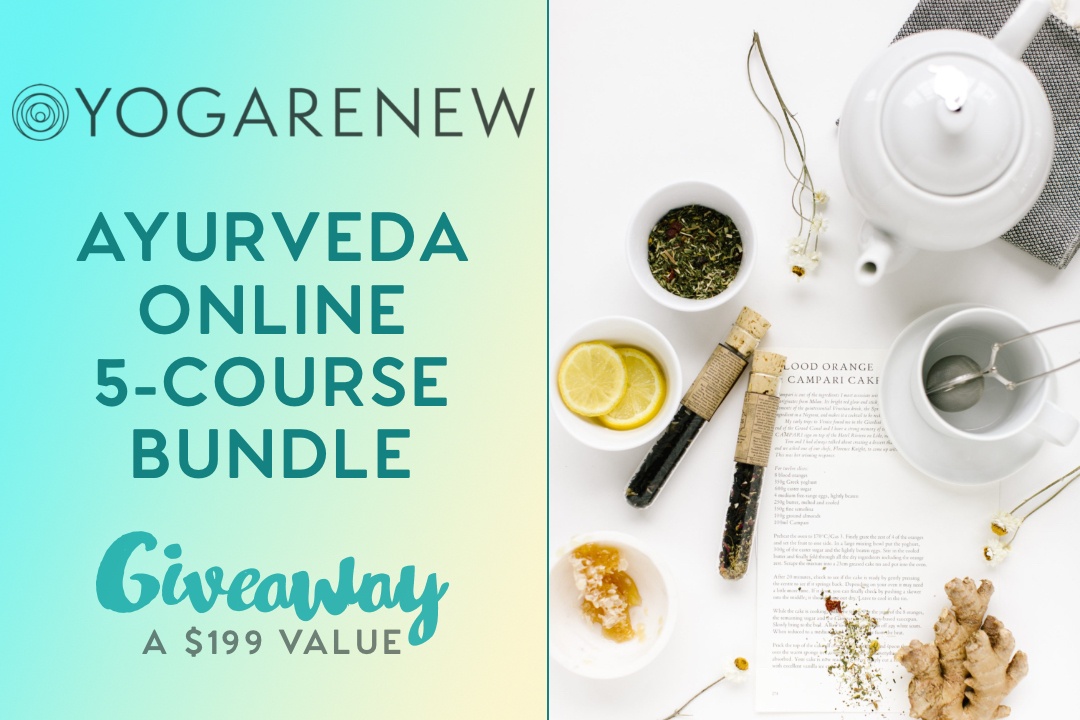 June Giveaway: Ayurveda Online 5-Course Bundle Ayurveda Online 5-Course Giveaway