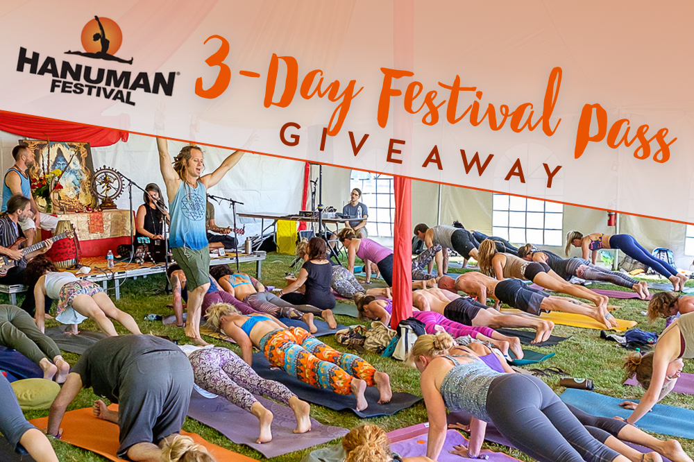 April Giveaway: Hanuman Festival 3-Day Pass Yoga Festival Giveaway contest: Hanuman Festival