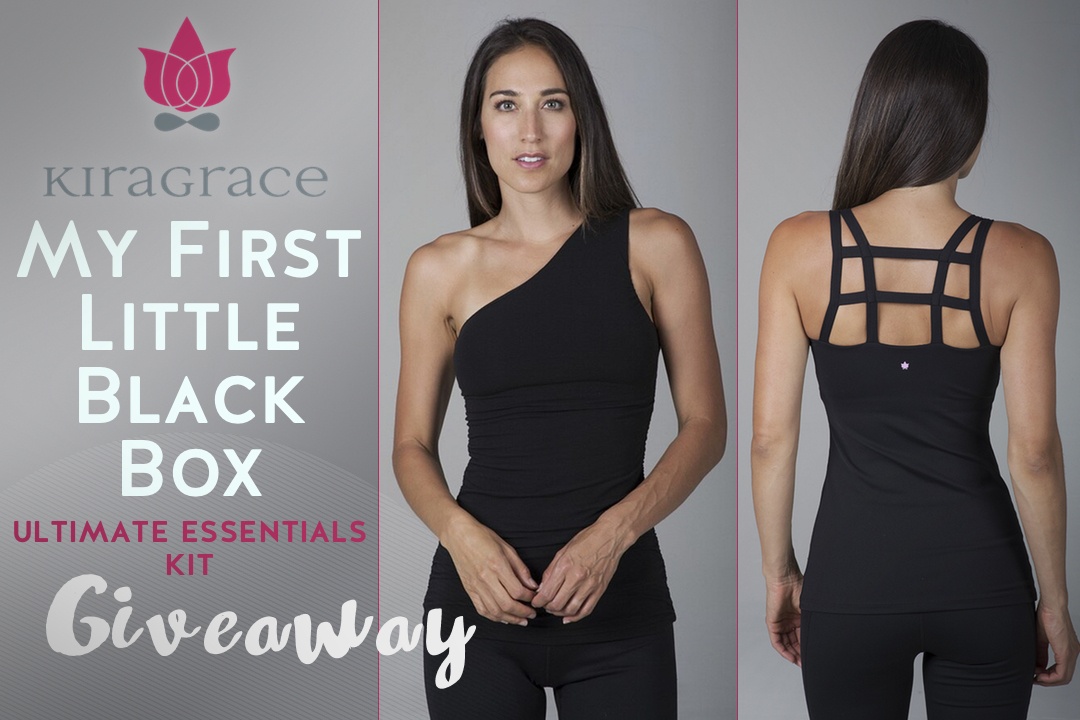 March Giveaway: KiraGrace Little Black Box yoga clothing giveaway contest