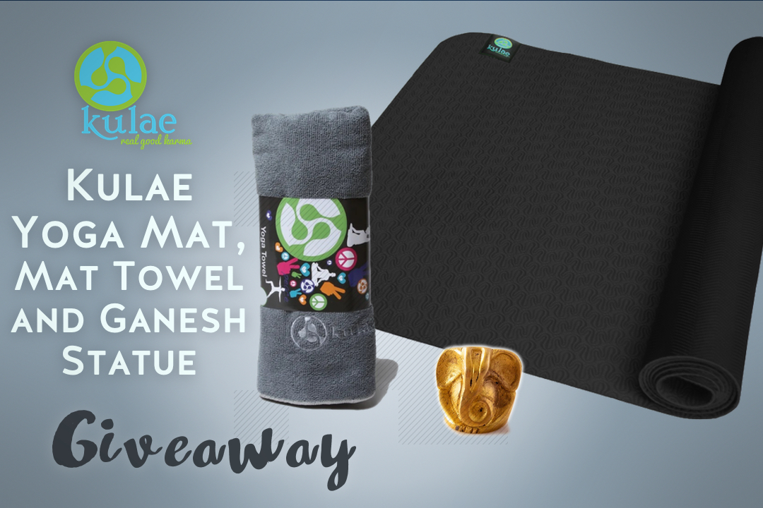 January Giveaway: Kulae Yoga Mat, Towel and Statue Kulae yoga giveaway