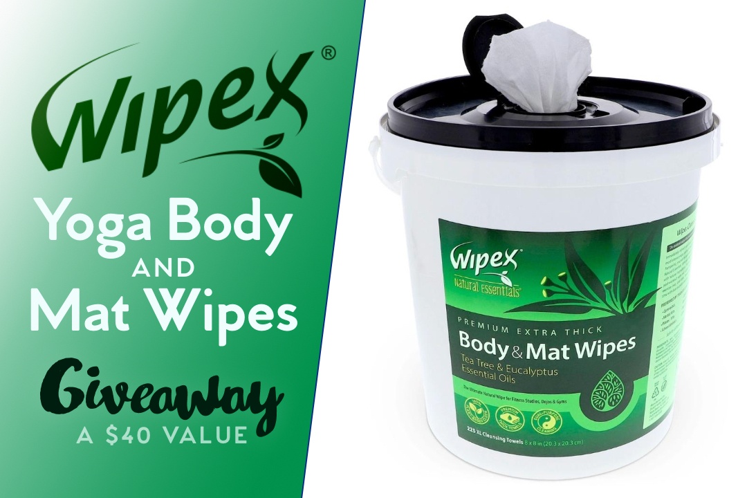 January Giveaway: Yoga Body & Mat Wipes yoga mat wipes giveaway