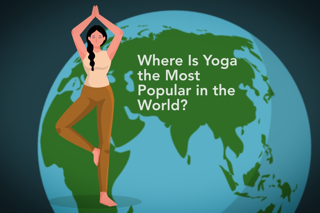 Where Is Yoga the Most Popular in the World? yoga popularity by country 2