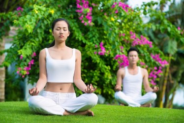 Practicing Meditation Poses
