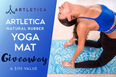 Artletica Yoga Mat giveaway