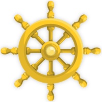 Dharma Wheel symbol