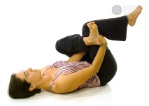 Supine Pigeon / supta kapotasana