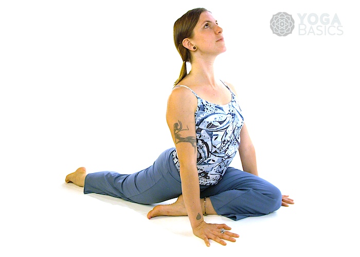 Rajakapotasana • One-Legged King Pigeon (Version A)