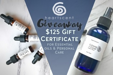 February Giveaway: Heartscent Gift Certificate