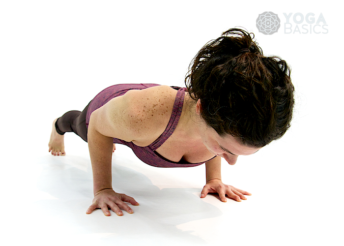 Four Limbed Staff Pose • Chaturanga