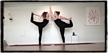 mother daughter yoga video