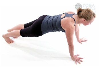 Plank yoga pose / Phalakasana