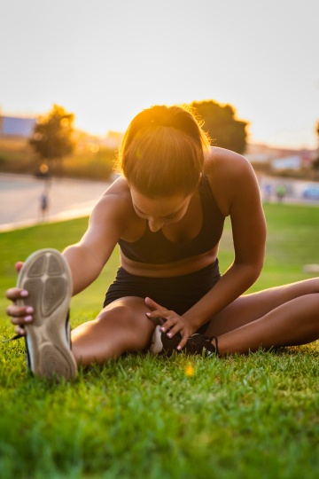 yoga pose for running